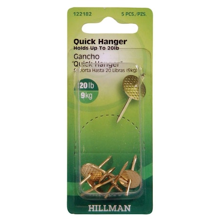 Aceds 20 lbs EZ Picture Hanger, 50PK 52525